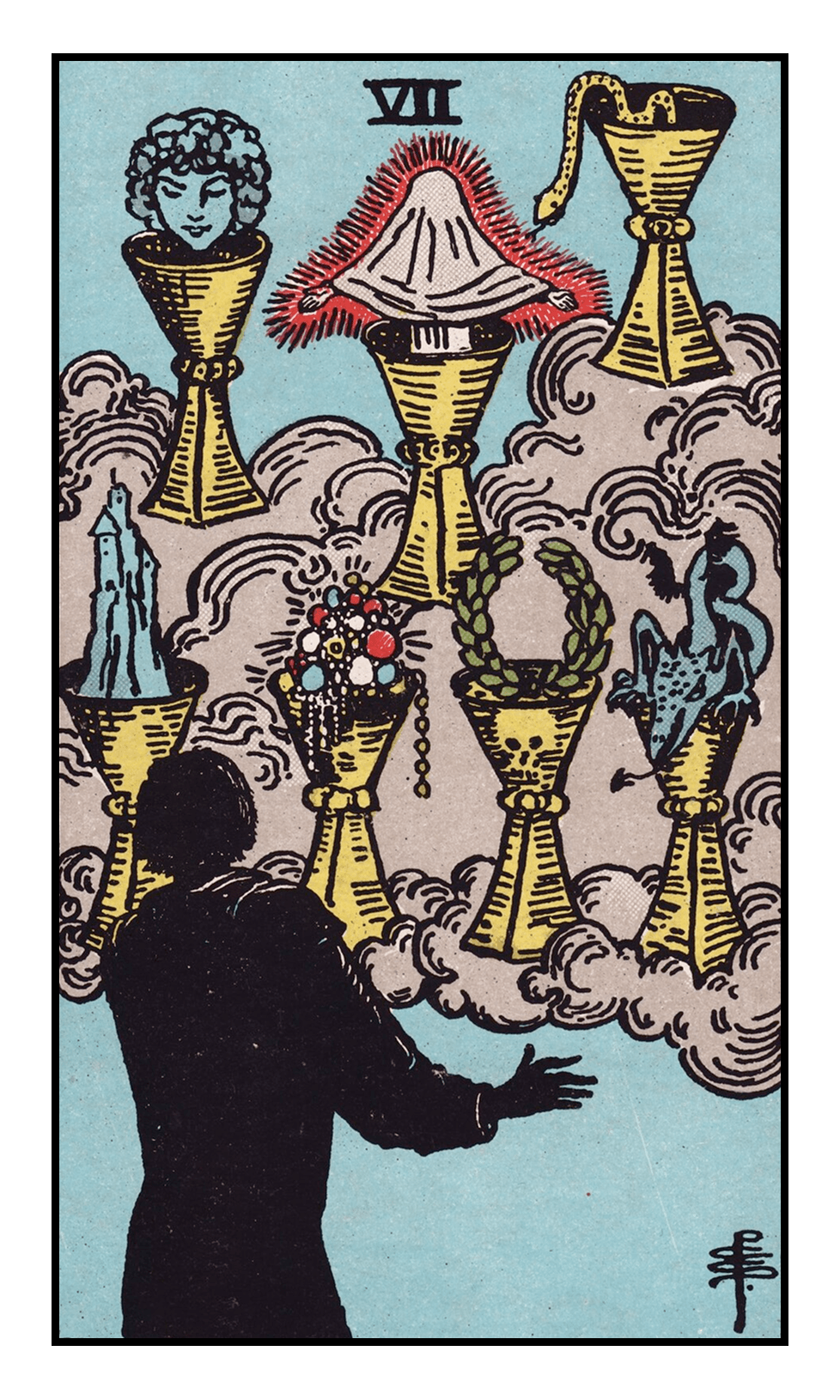 Seven of Cups