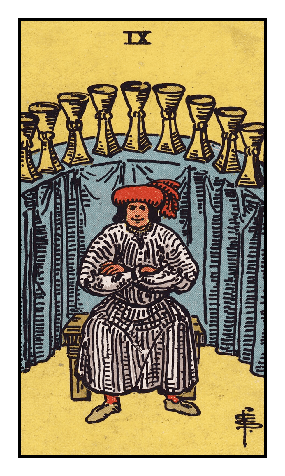Nine of Cups