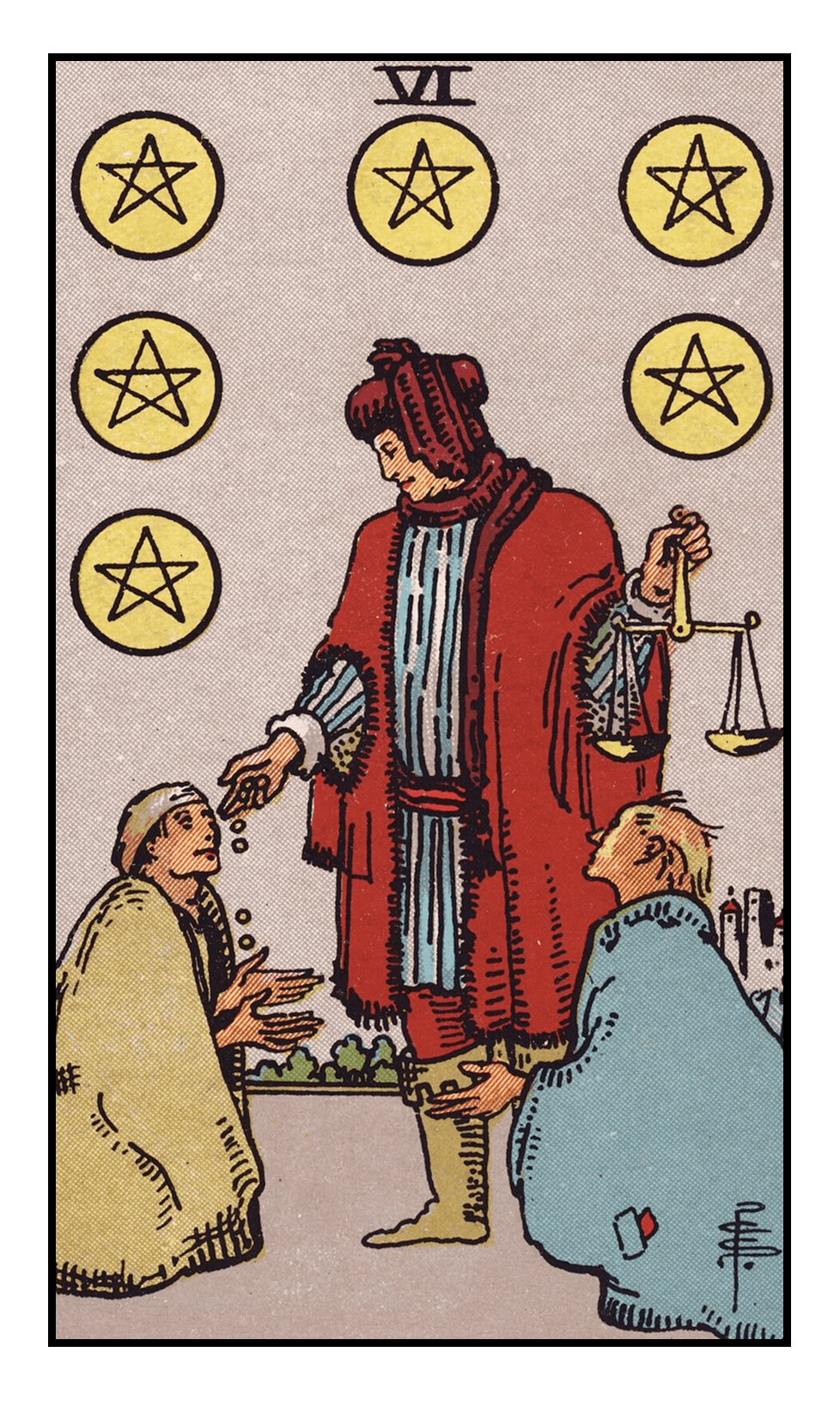 Six of Pentacles