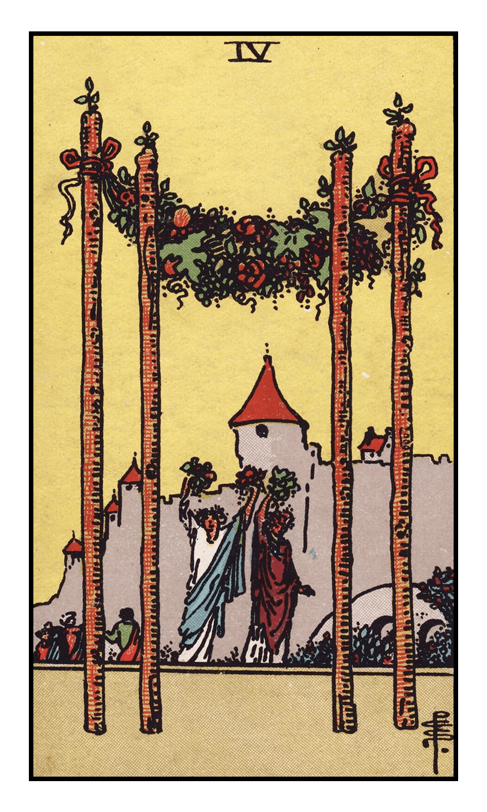 Four of Wands