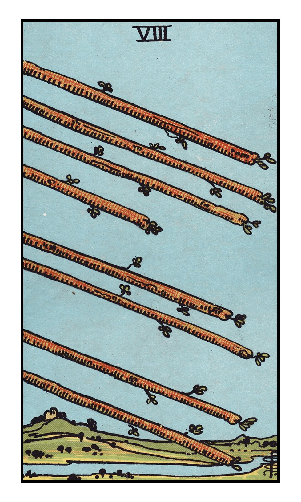 Eight of Wands