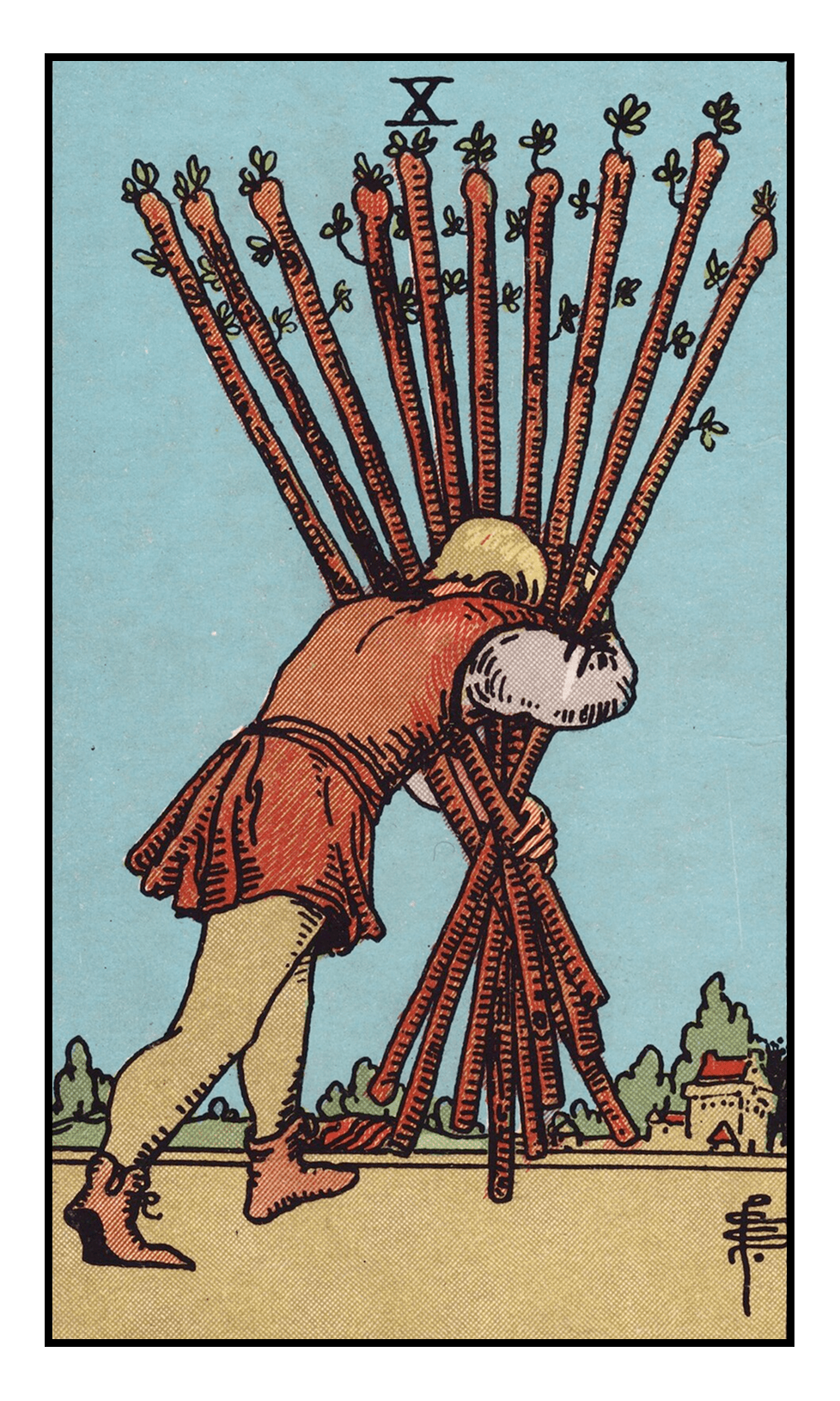 Ten of Wands